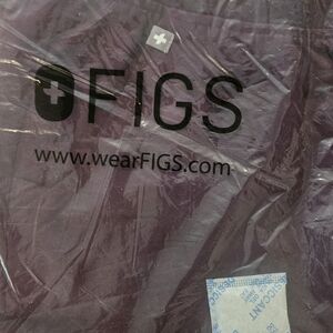 Figs Deep Purple Scrub Pants